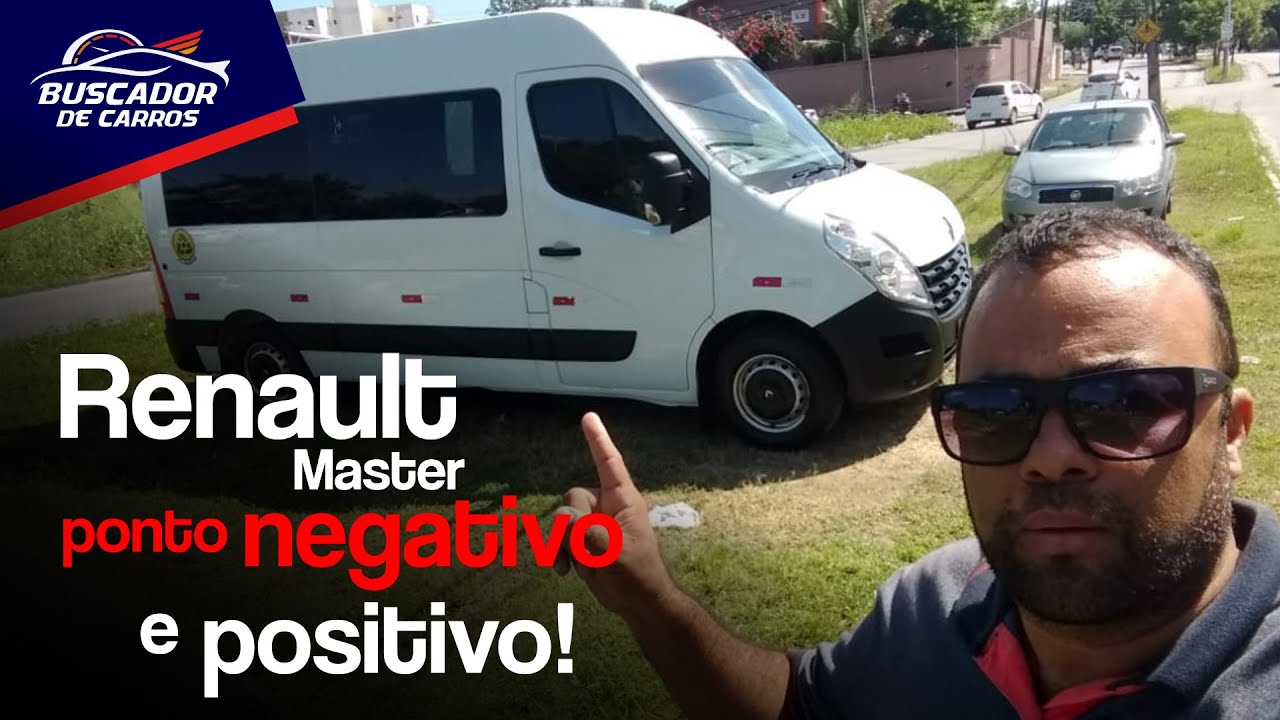Renault Master pontos negativo e positivos 2014 2015 2016 2017 2018