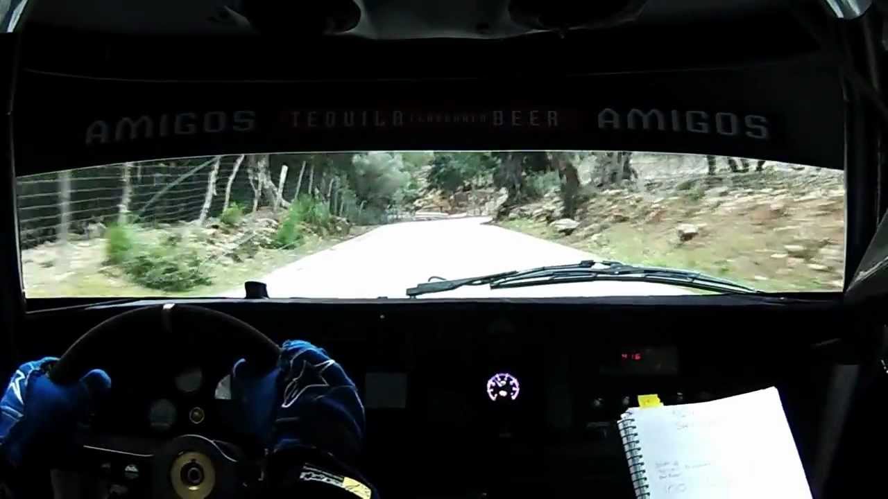 In car Mallorca Rally Classico Sa Calobra 2013