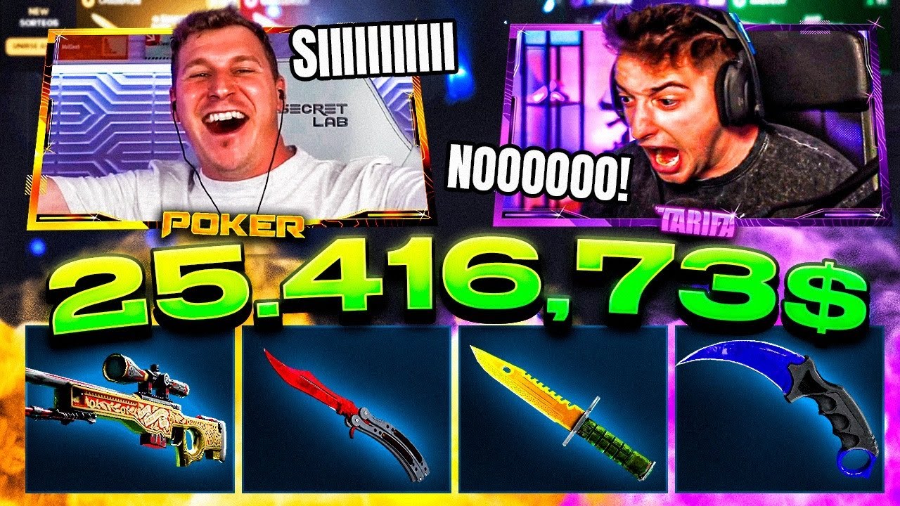 LA BATALLA DE LOS 25000$ CON POKER!!!!