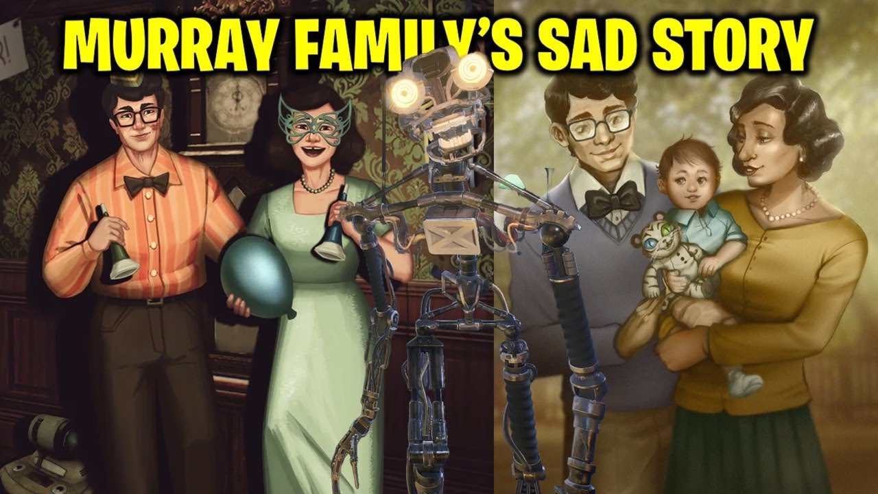 The Tragic Story of Edwin, Fiona & David Murray | FNAF Secret of The Mimic (Five Nights at Freddy's)