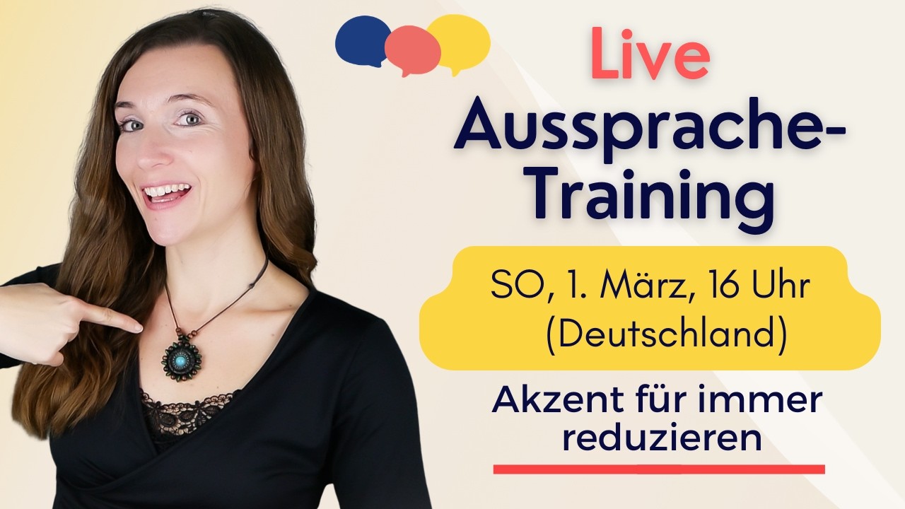 Aussprache-Training: Akzent für immer reduzieren