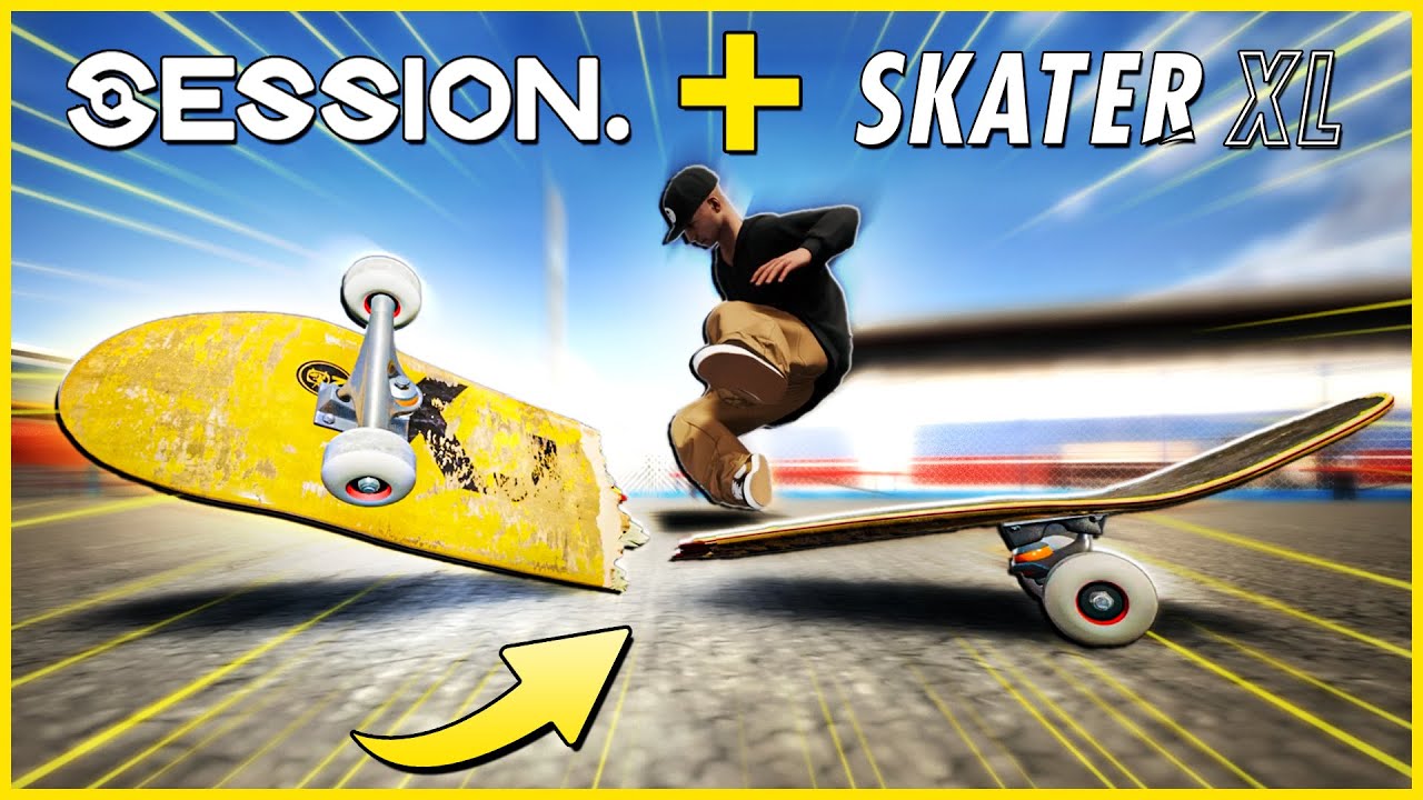 JOGANDO SESSION NO SKATER XL (ou vice-versa)