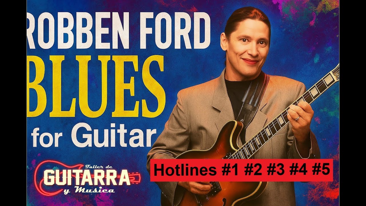 ROBBEN FORD - BLUES FOR GUITAR - Hotlines 1 a 5