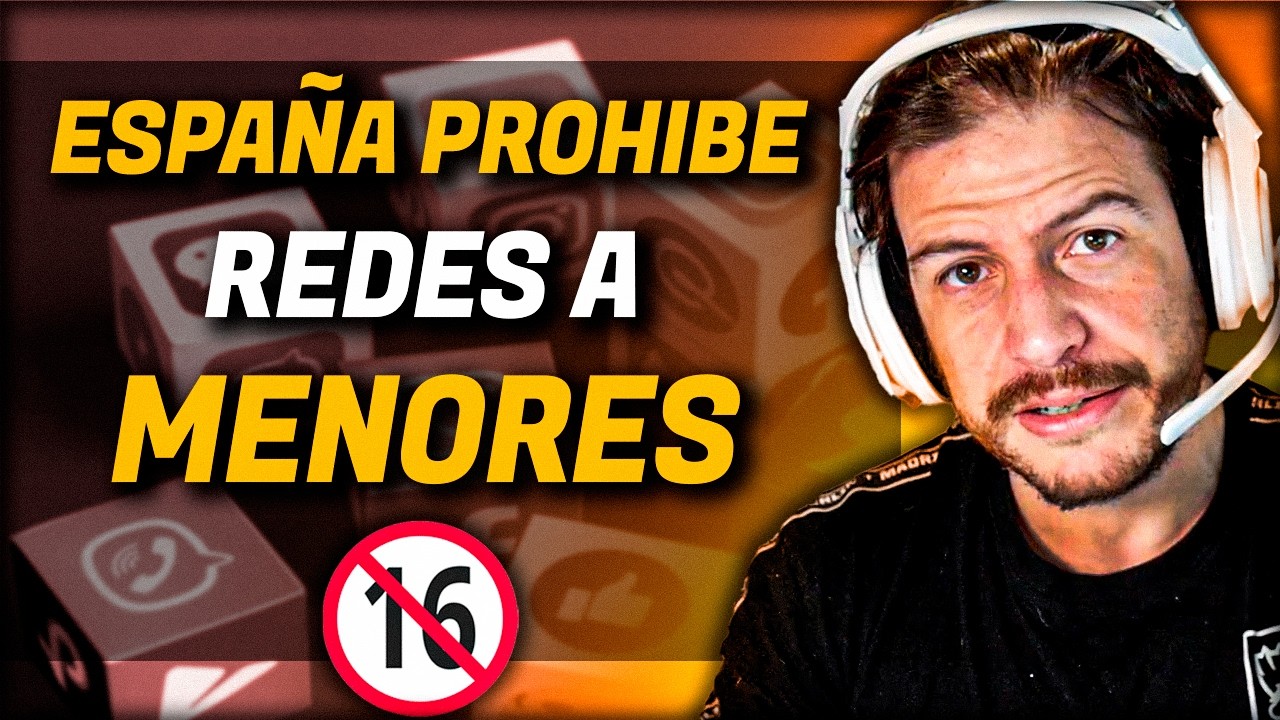 ¡España prohíbe el acceso a redes sociales a menores de 16!