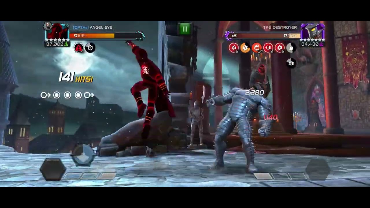 How to fight The Destroyer Coliseum ( stop power gain 100% ) MCOC