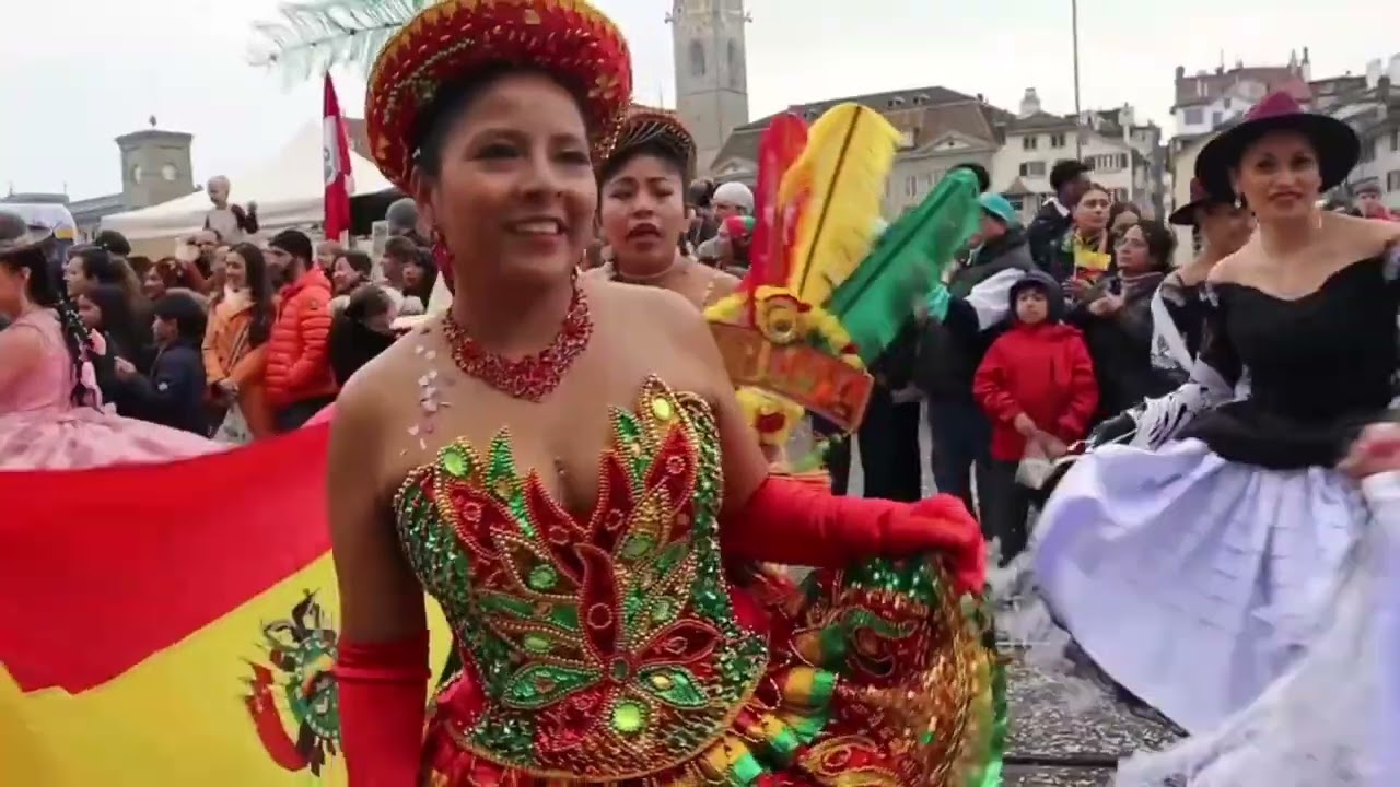 #Morenada #Boliviana hizo #Vibrar a #Suiza en el #Carnaval de #Zurich2024