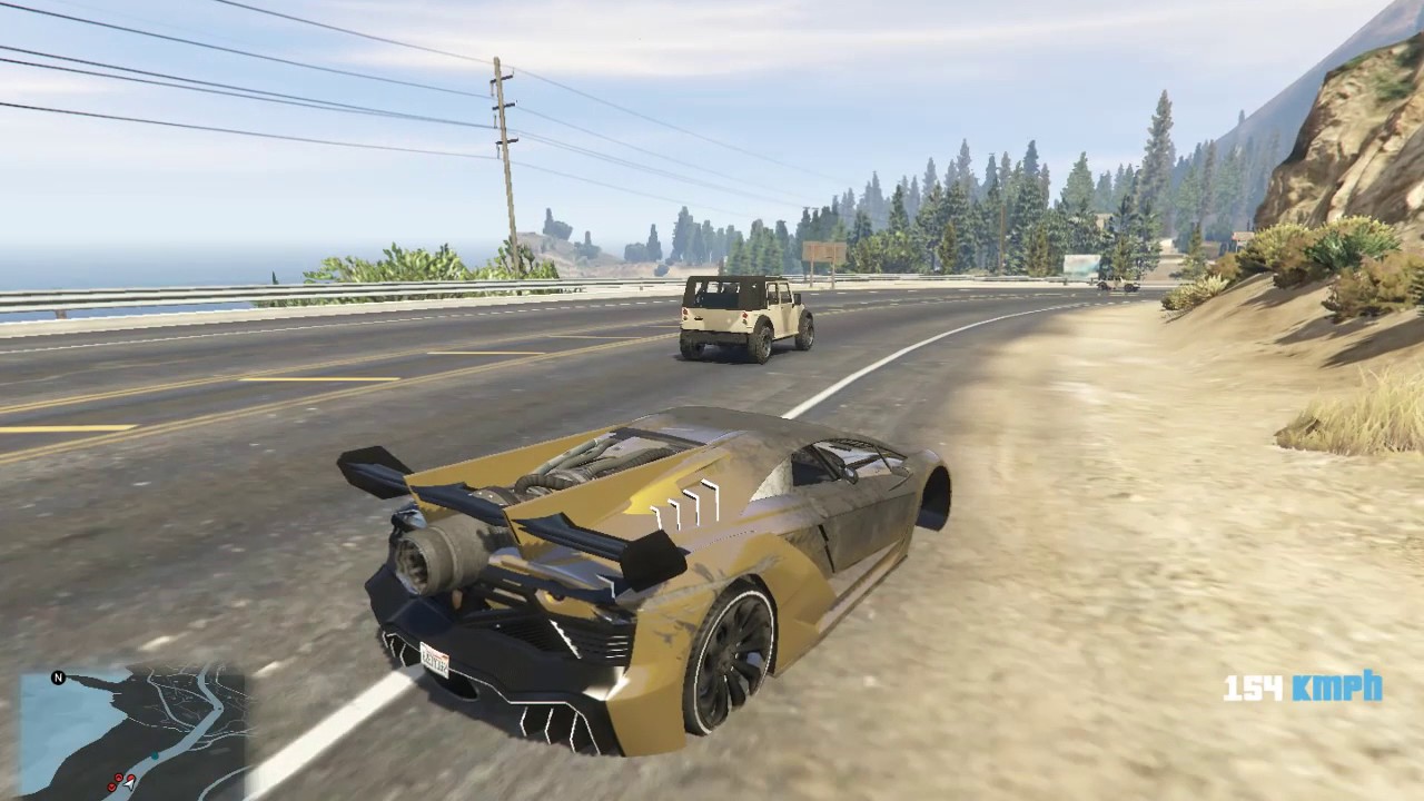 GTA V - Forcefield vs Military