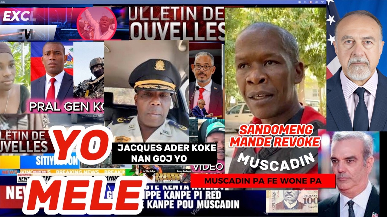 BWAMARE! DIFE PRAN NAN BAZ JACQUES ADER DD01/SANDOMENG MANDE REVOKASYON MUSCADIN/YO KOURI DEYE MOISE