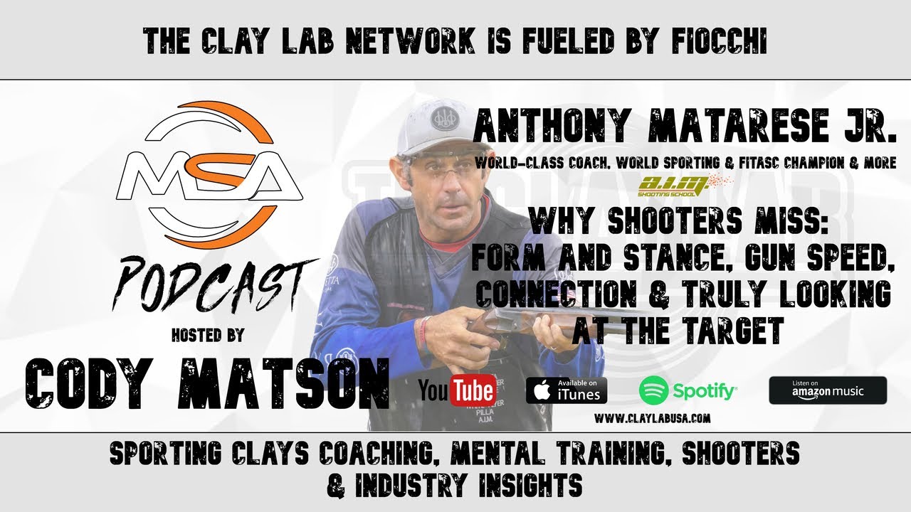 Anthony Matarese Jr. - Why Shooters Miss: Gun Speed, Connection & Truly Looking At The Target - MSA