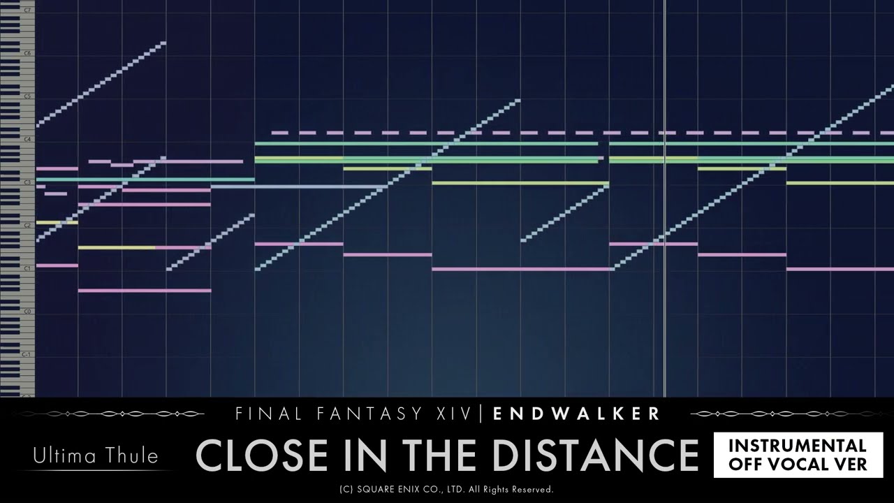 【FF14】Close In The Distance ( Instrumental - Off Vocal ver )