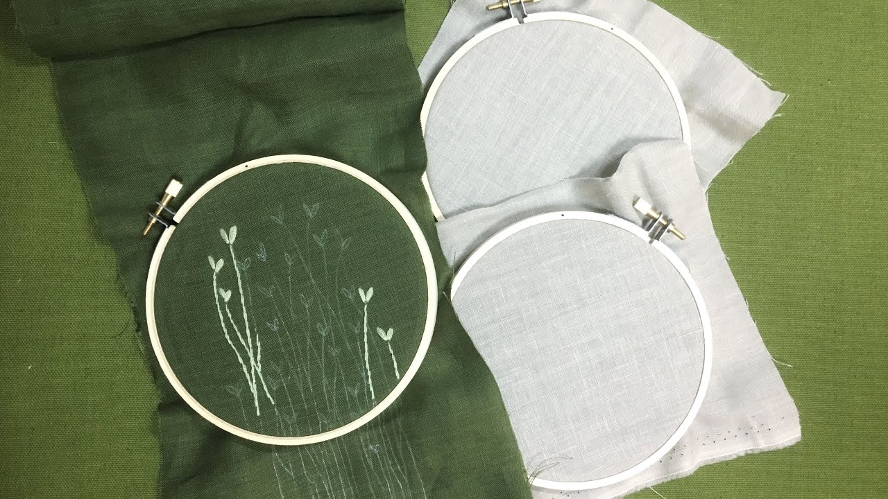 濁河良品 x 手作課程⎟刺繡基礎 x 如何繃繡框與小技巧