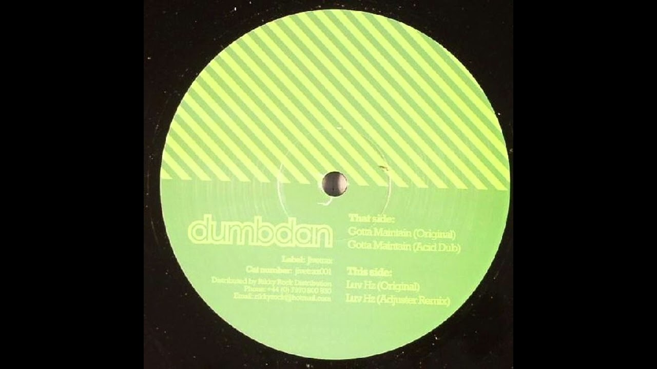Dumb Dan – Gotta Maintain (Acid Dub)