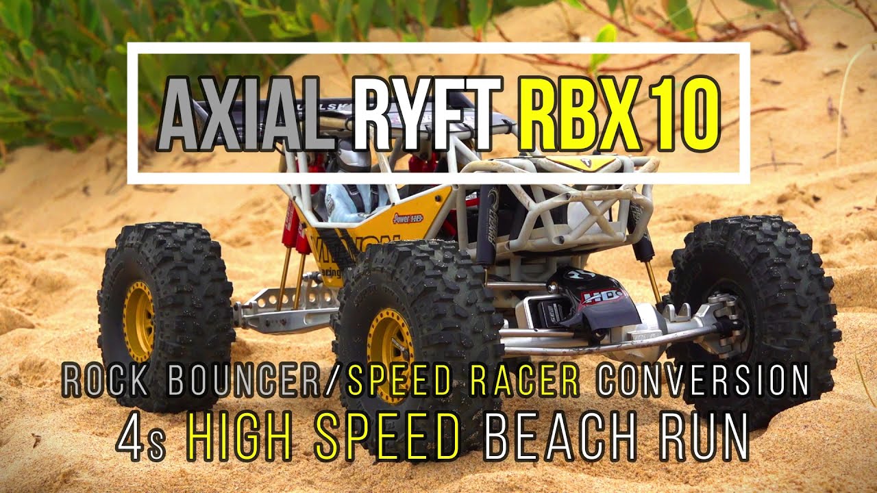 Axial Ryft Rbx10 | Mavic Air Drone | Ryft Rock Bouncer | Beach Run | Speed Racer | (@IDORC )|