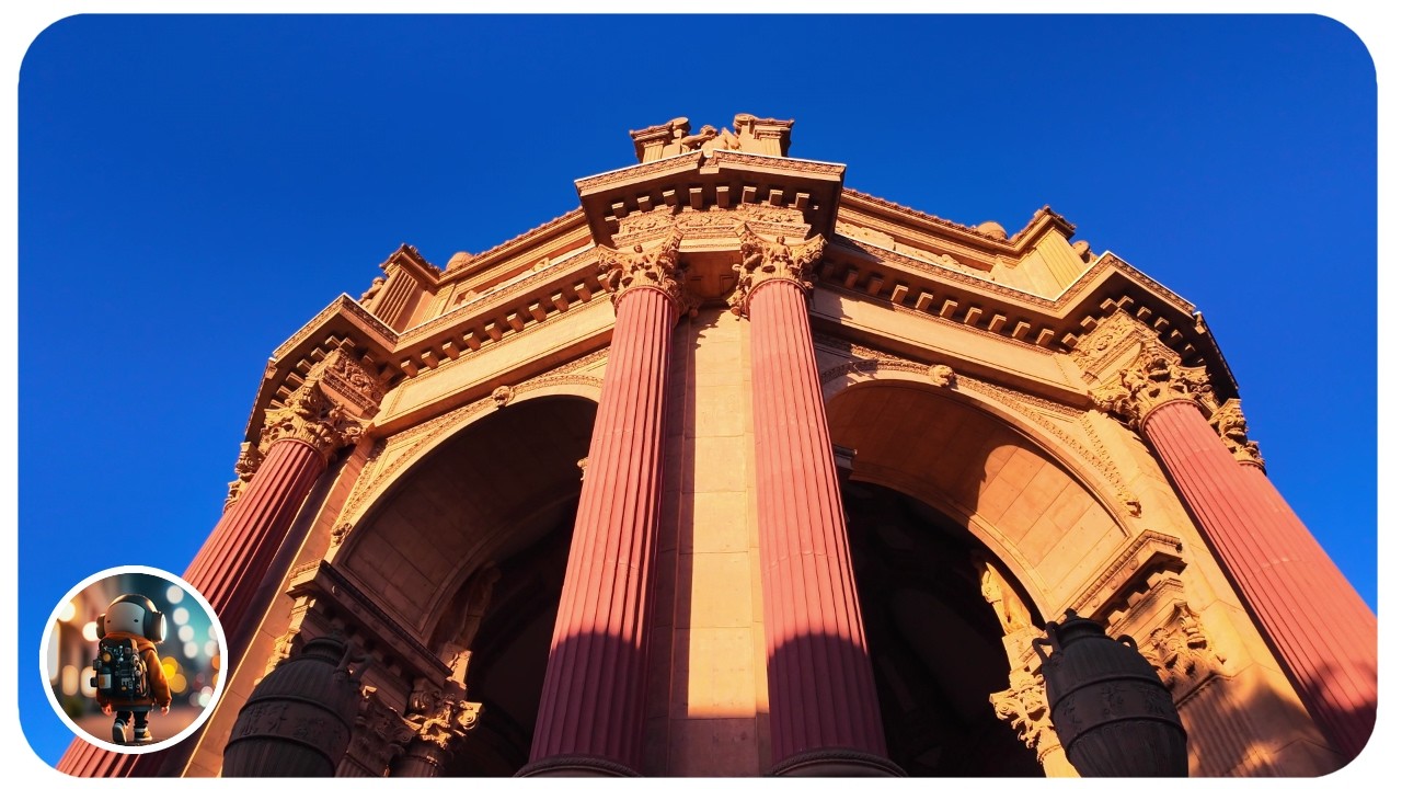 [4K] Let's Walk to the Palace of Fine Arts!