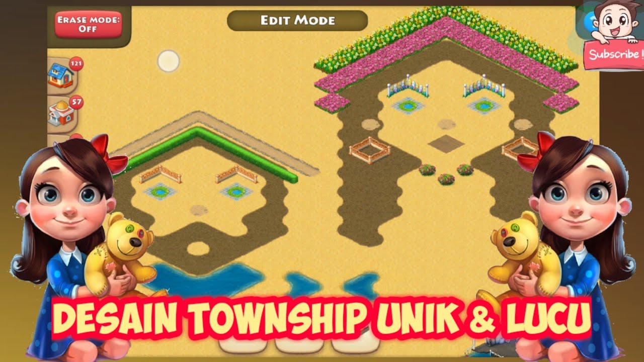 Township Desain Unik | Township Geometry Design