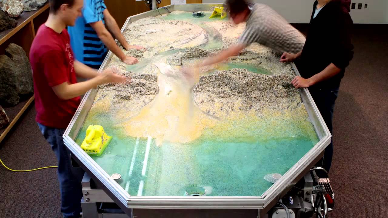 Little River Stream Table Time Lapse