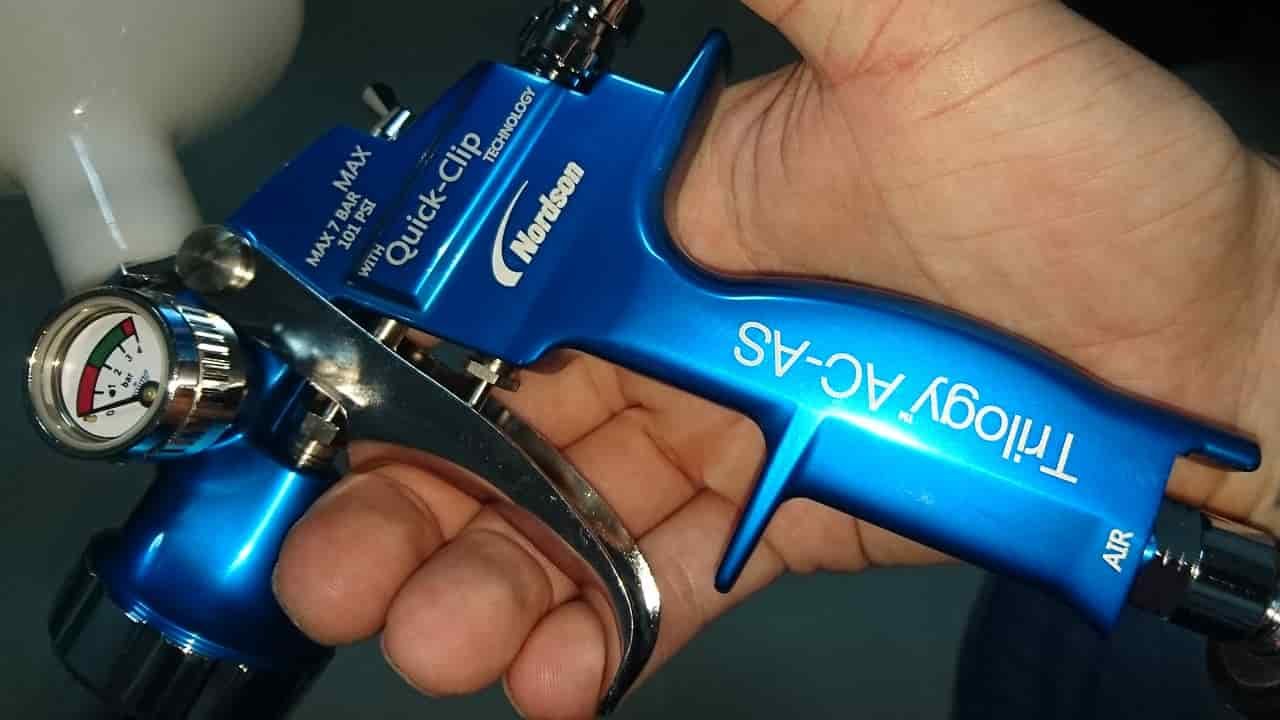 Nordson Trilogy LVLP Spray Gun Unboxing