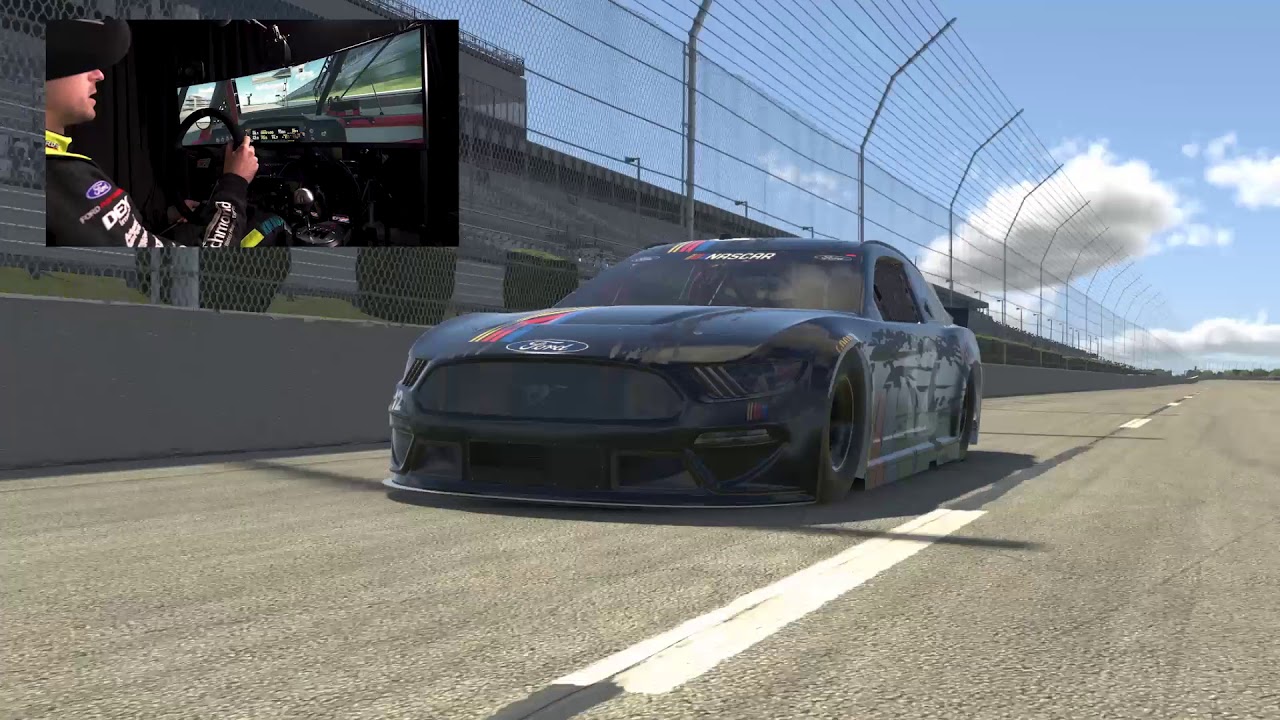 Ryan Blaney explains how to run Pocono Raceway on iRacing | NASCAR Cup Series