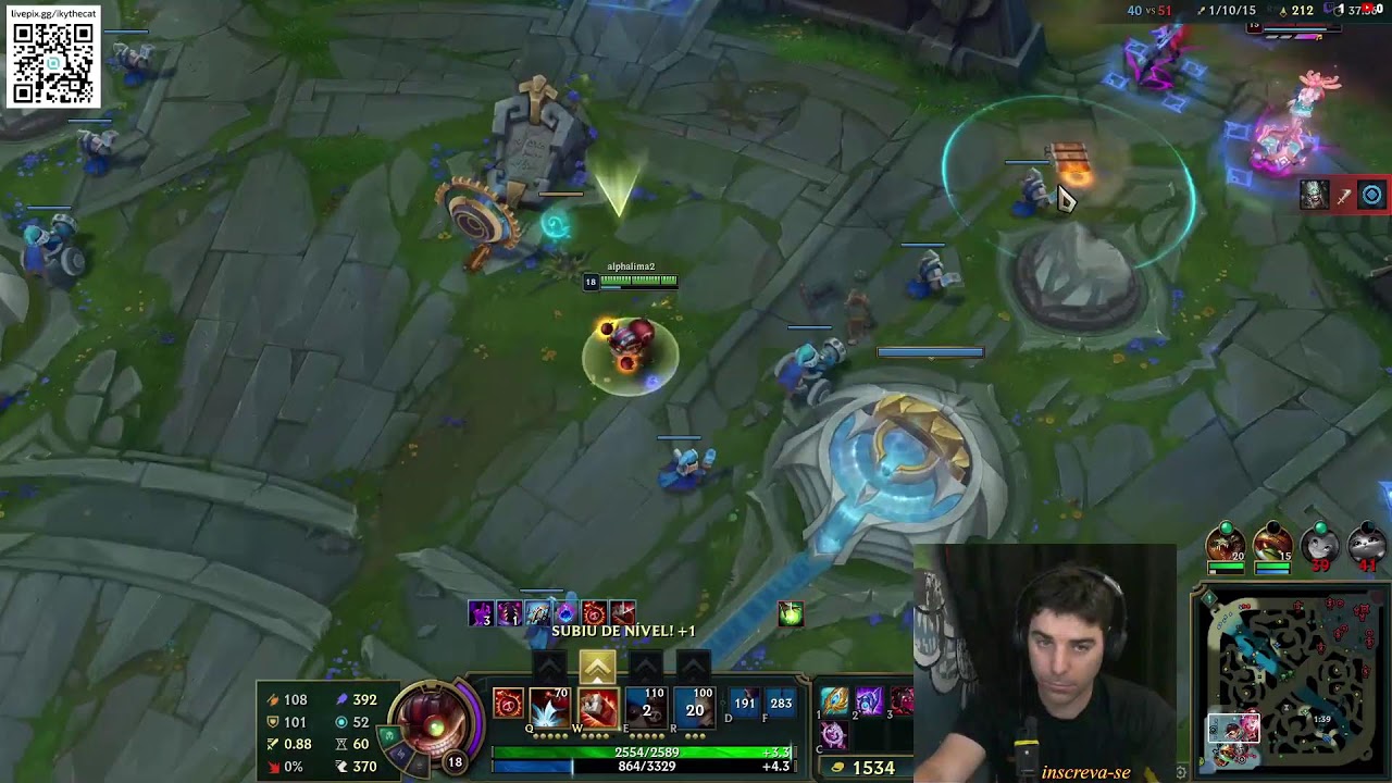 NADA PRA FAZER? AQUI TEM LOL E BATE PAPO