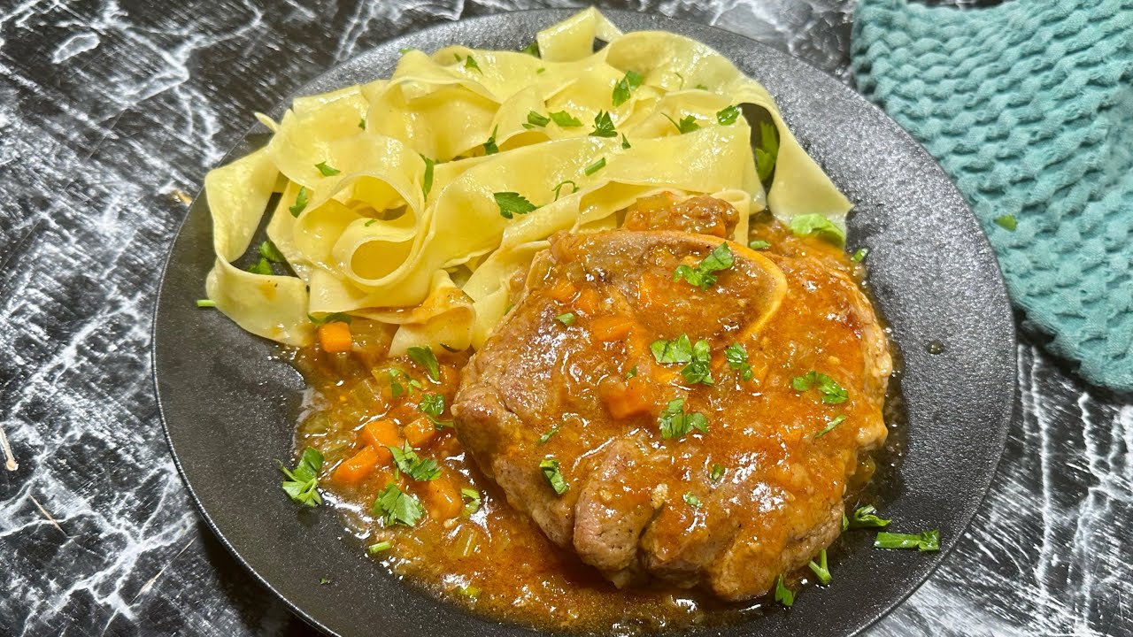Mon plat italien préféré 😍 Le fameux Osso Bucco 🥩