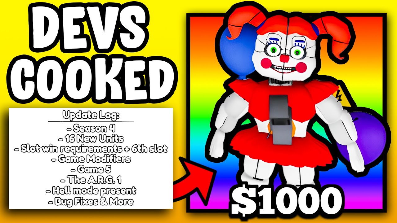 SO MANY MORE NEW UNITS I CANT KEEP UP... (Five Nights TD)