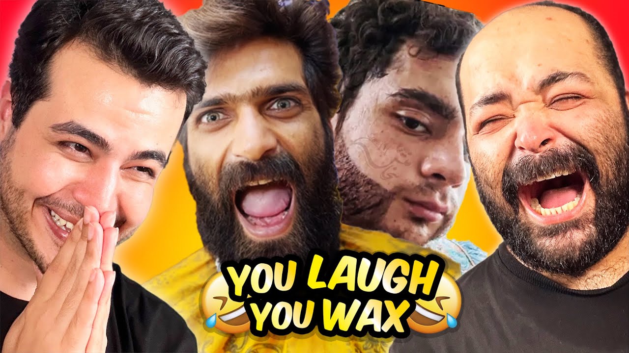 You Laugh 😂 You WAX ❌ بخندی واقعا مردی