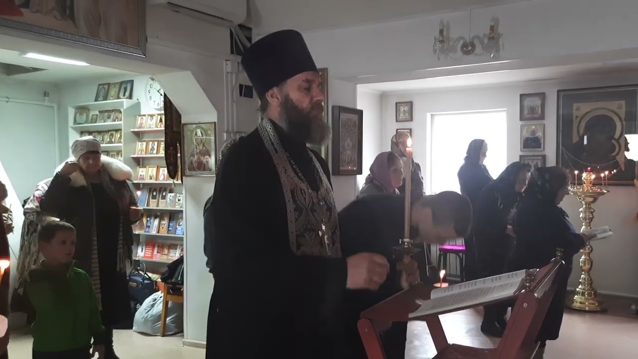 В. КАНОН прп АНДРЕЯ КРИТСКОГО. 26.02.25г.С. Михайловка. Храм Архист- ратига Михаила. Прим. край. 4д.