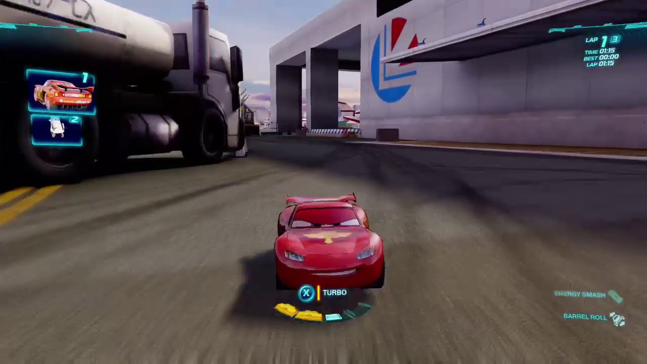 Cars 2 The Video Game | Lightning McQueen - Runway Tour |