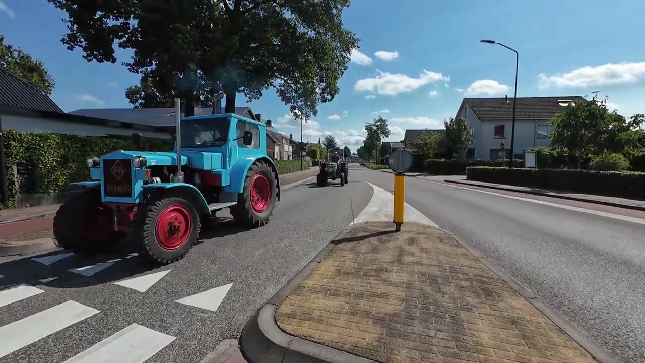 Oldtimer tractorrit Oogstfeest Ermelo 2024
