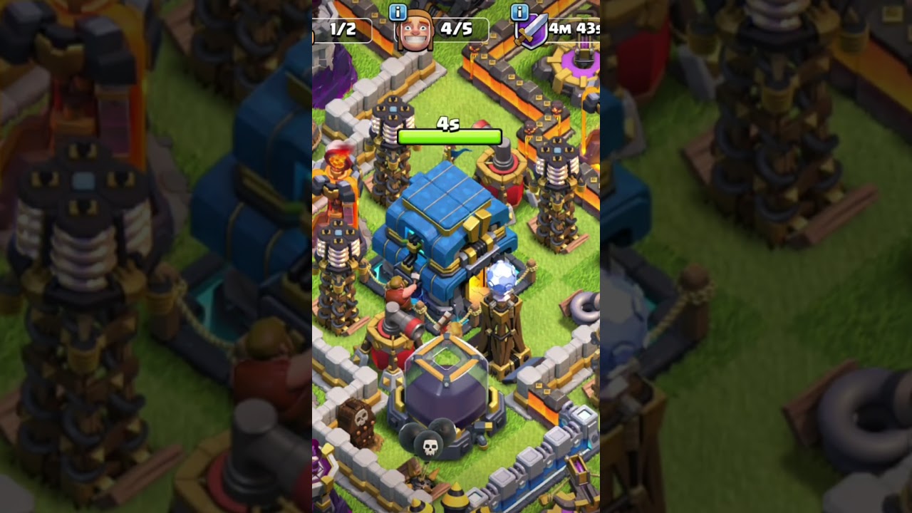 😂 Upgrading Town Hall 12 to 13 Gone Wrong! #clashofclans