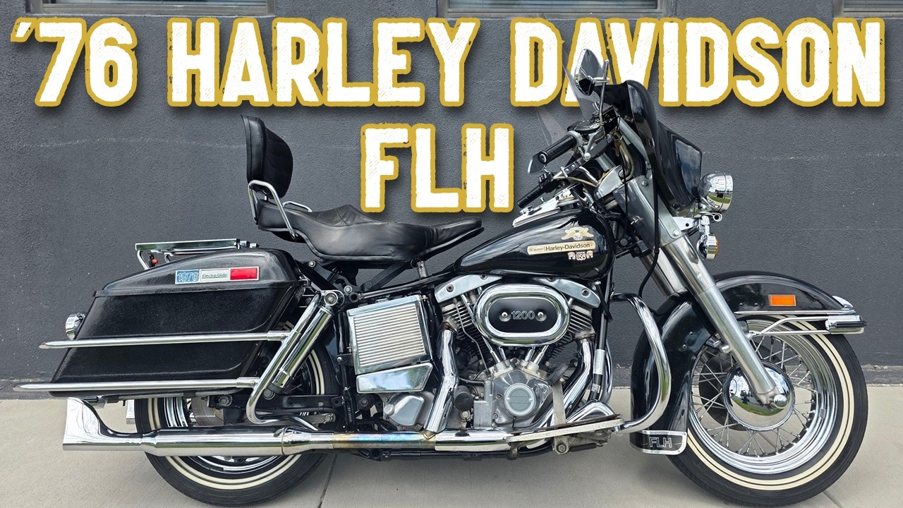 1976 Harley-Davidson FLH-1200 Electra-Glide - Bicentennial 'Liberty Edition'