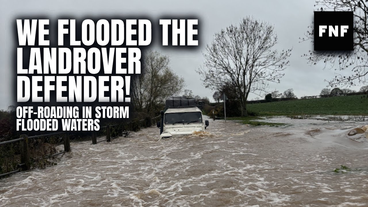 We Flooded the Defender! | Off-Roading in Storm Flooded Waters