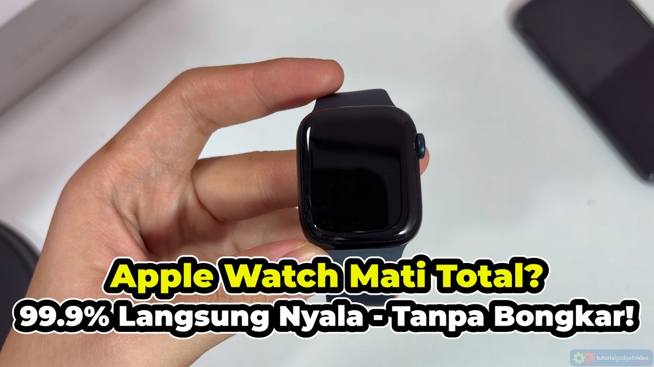 Cara Mengatasi Apple Watch Tiba-Tiba Mati Total (Series, SE, Ultra) - TANPA BONGKAR!