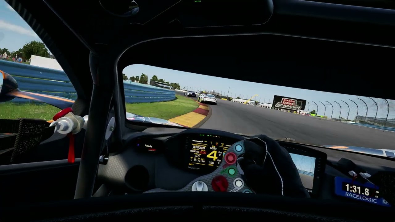 ACC seizoen 21 LFM Week 4 Watkins Glen Mclaren 720s evo gt3