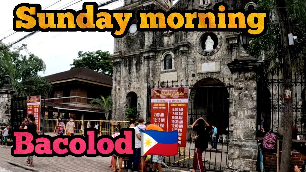 San Sebastian cathedral / Sunday morning BACOLOD CITY 🇵🇭 2022