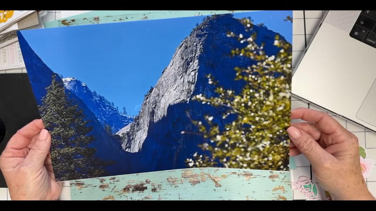 Scrapbooking LARGE PHOTOS!   Scrapbook Sunday Live Replay