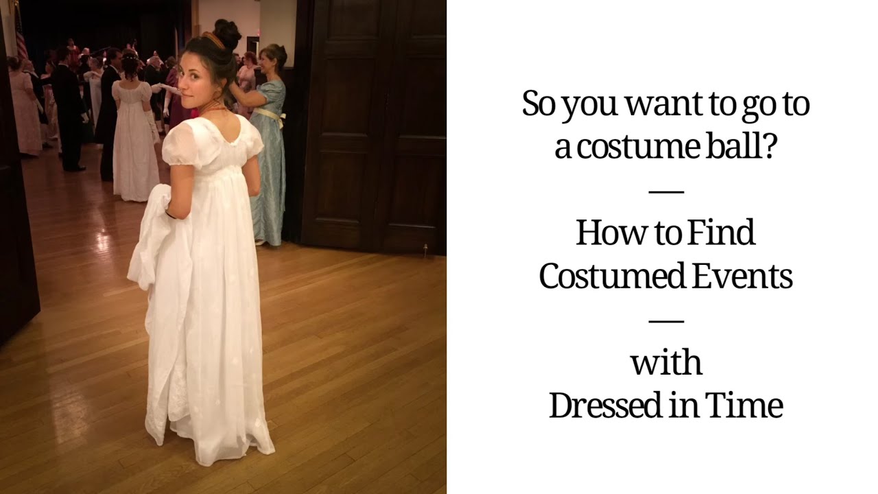 How to Find Costumed Events