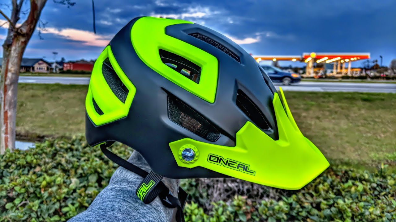 O'Neal Pike Enduro Helmet Black/Yellow - MTB