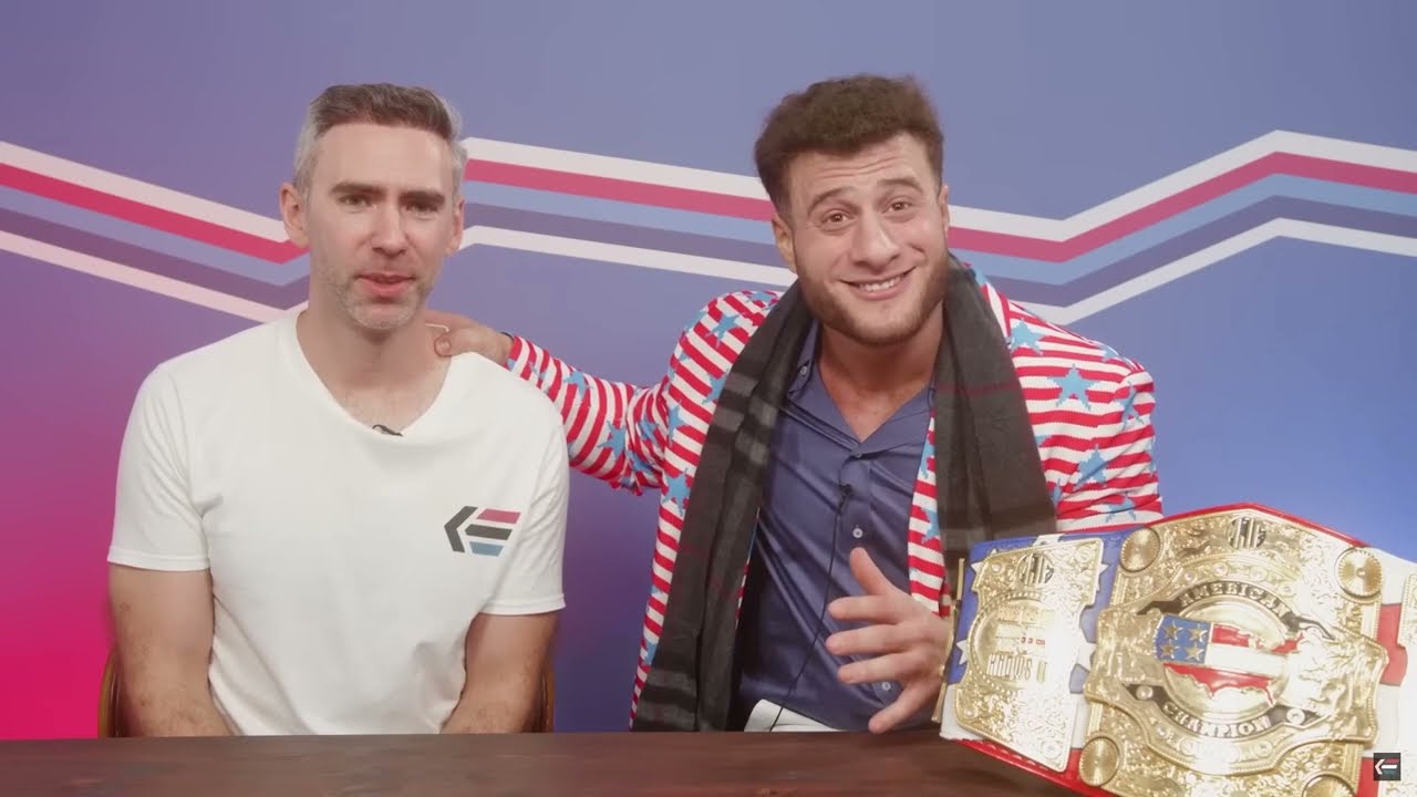 MJF  Appearance on WrestleTalk | Compilation