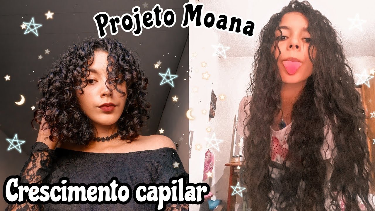 PROJETO MOANA PARA CRESCIMENTO CAPILAR- Emylle Vict&oacute;ria