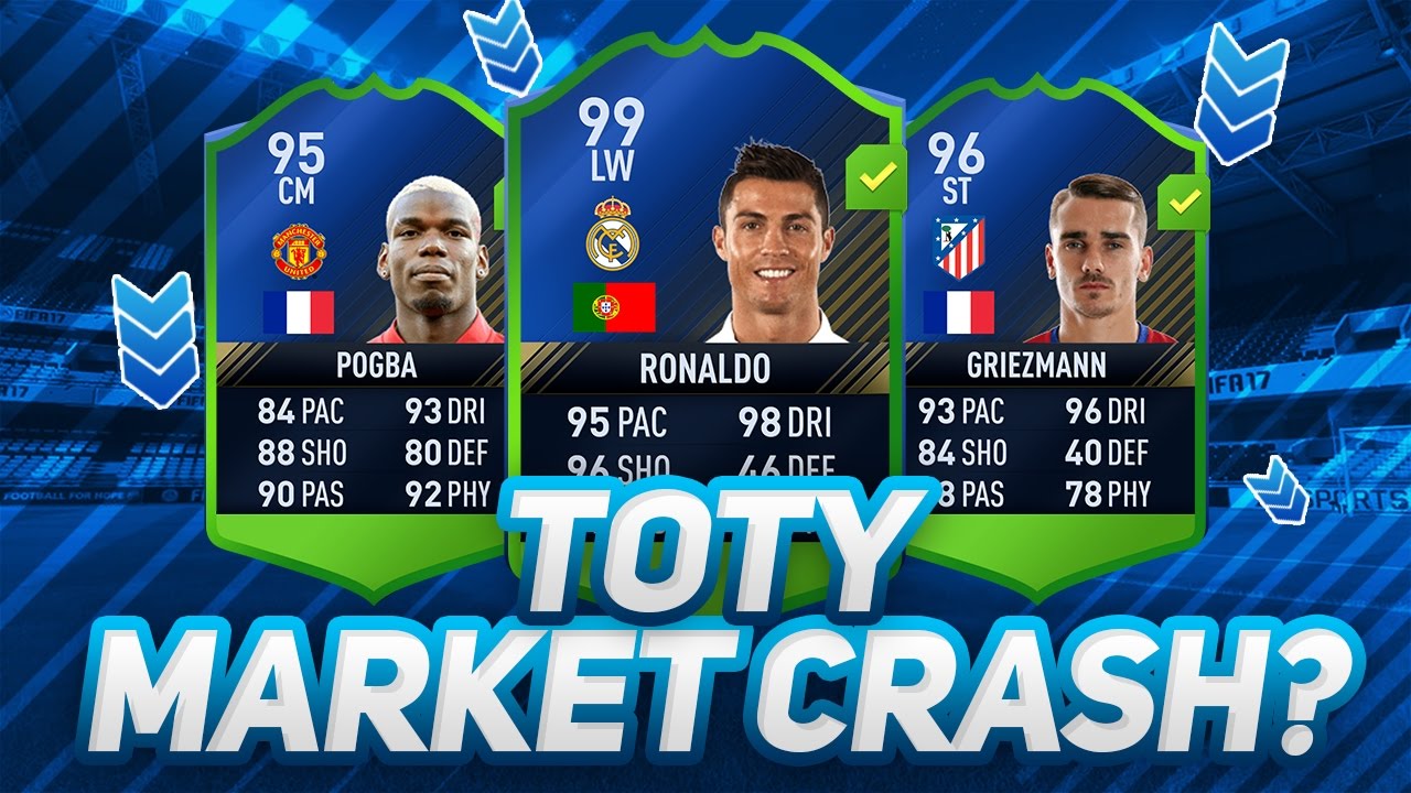 FIFA 17 TOTY MARKET CRASH  -  HOW TO MAKE PROFIT & PREPARE FOR TEAM OF THE YEAR (ADVICE & TIPS)