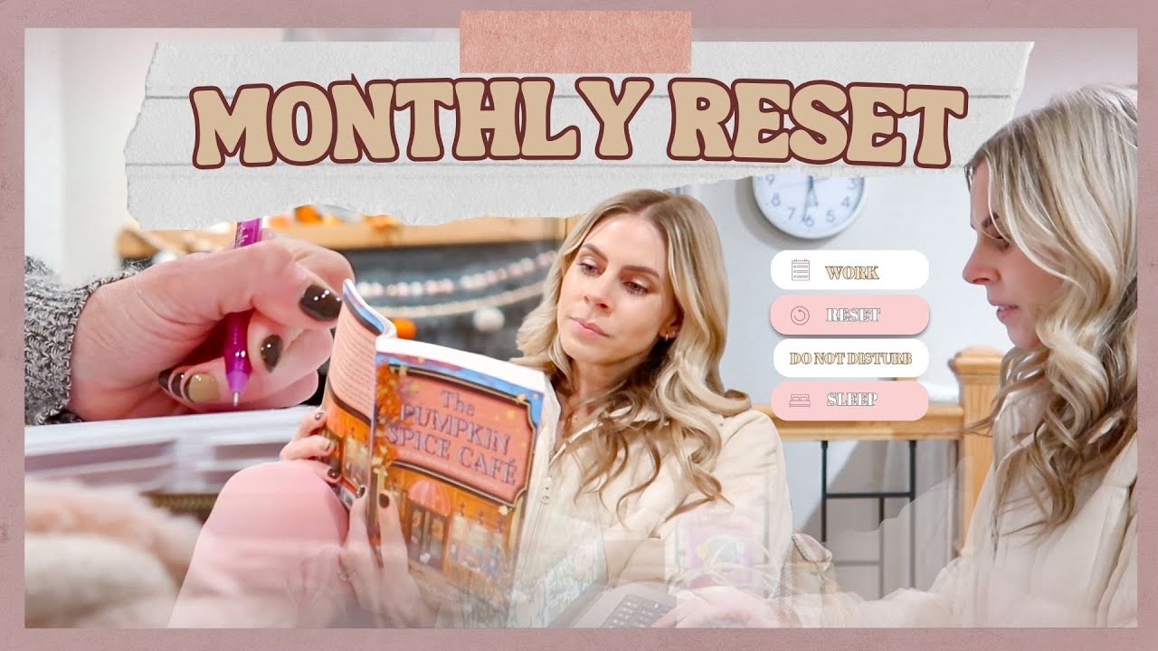 My Mid November Reset: Let's Get Organized