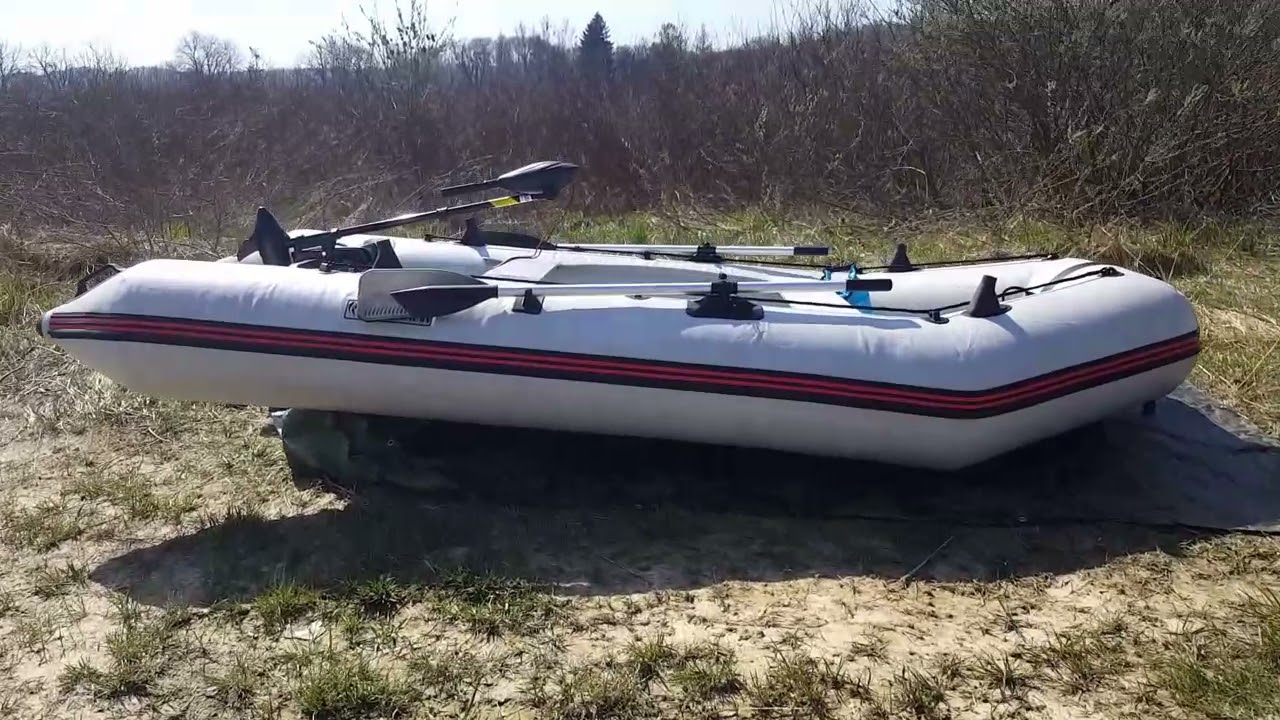 Ponton Kormoran 360 D, silnik Storm 60 Lbs. Test na wodzie