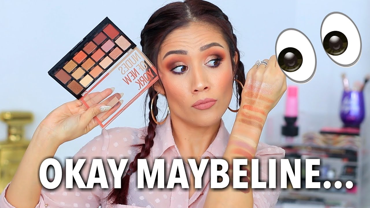 Maybelline Eyeshadow Palette Review : NUDES OF NEW YORK PALETTE