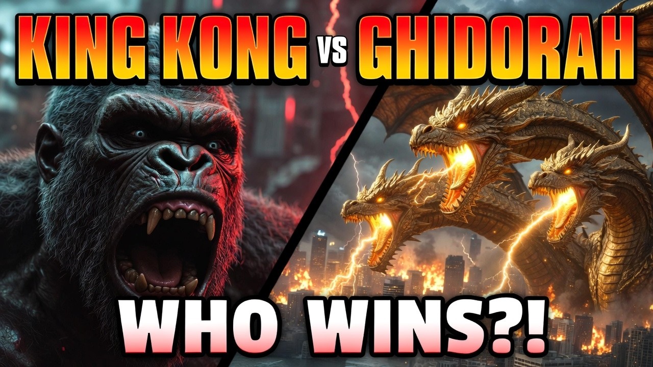 KING KONG ABSOLUTELY DESTROYS GHIDORAH! 😱 The Ultimate Monster Showdown – Who Wins This  Battle?
