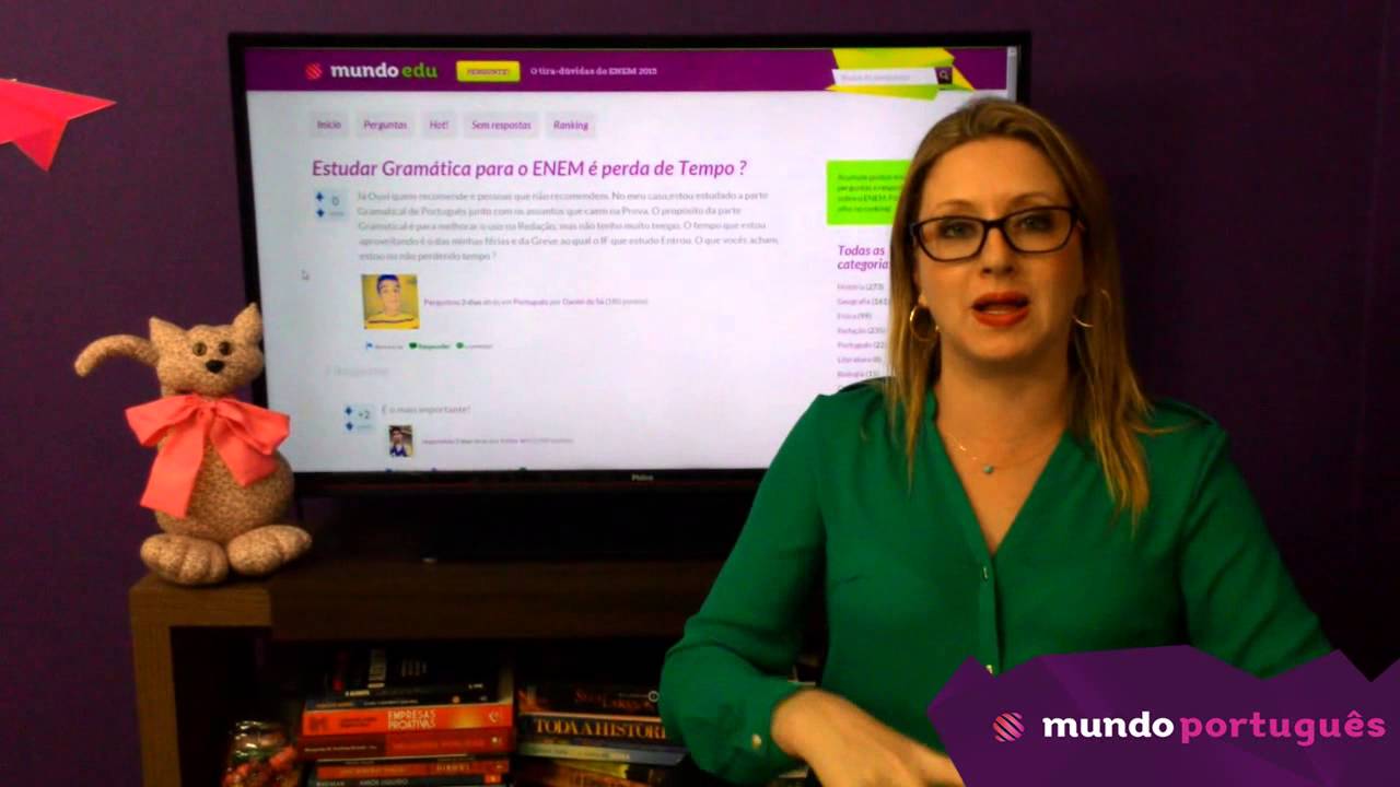 Pergunte! - Estudar gram&aacute;tica para o ENEM &eacute; perda de tempo?