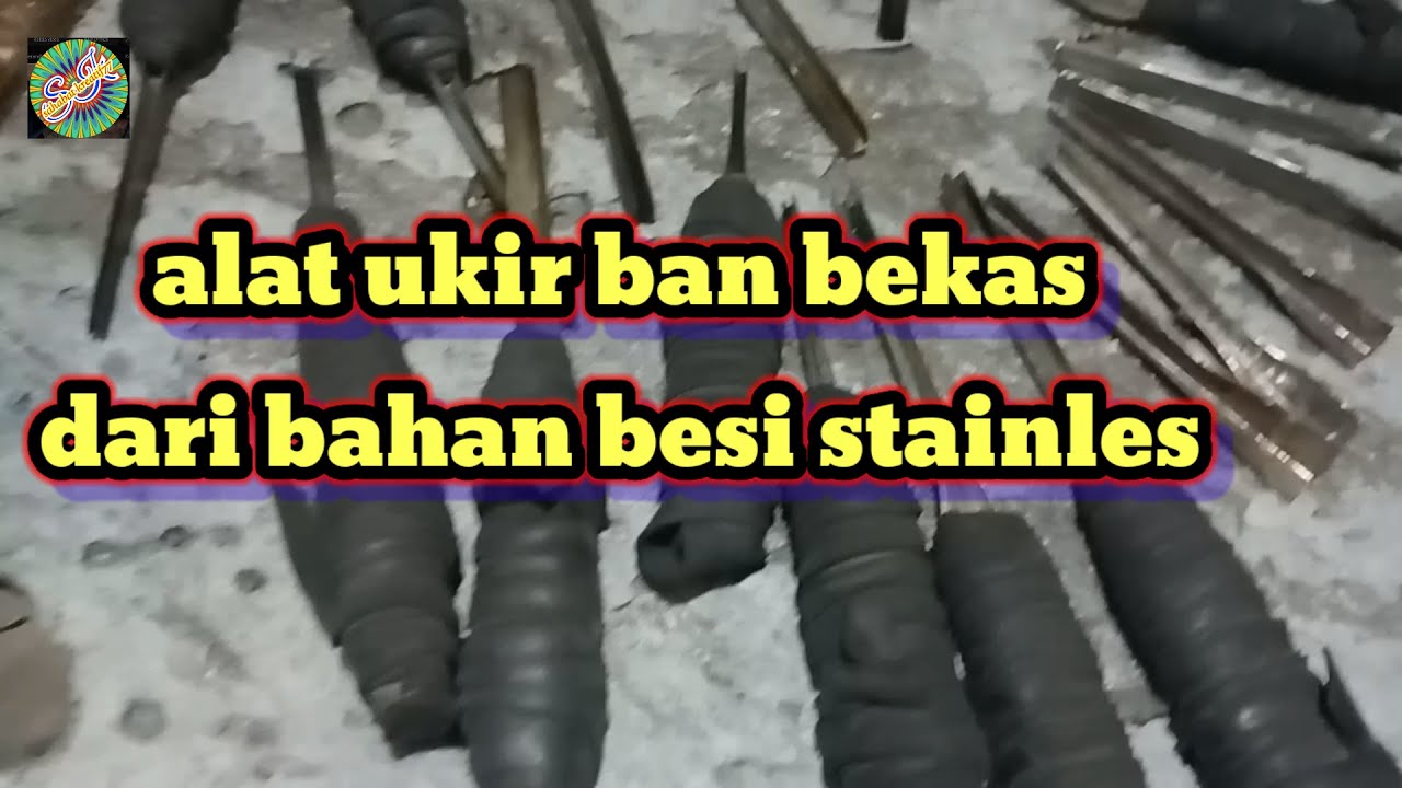 membuat alat ukir ban bekas dari beti stainless#banbekas #stainlesssteel #alatukir#sahabatkreatif77