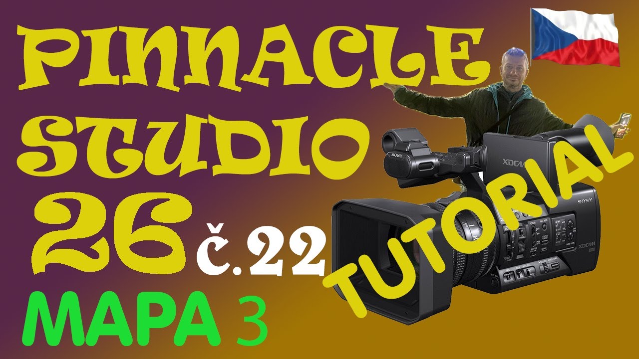 Pinnacle Studio 26 označit trasu na mapě pomocí autička