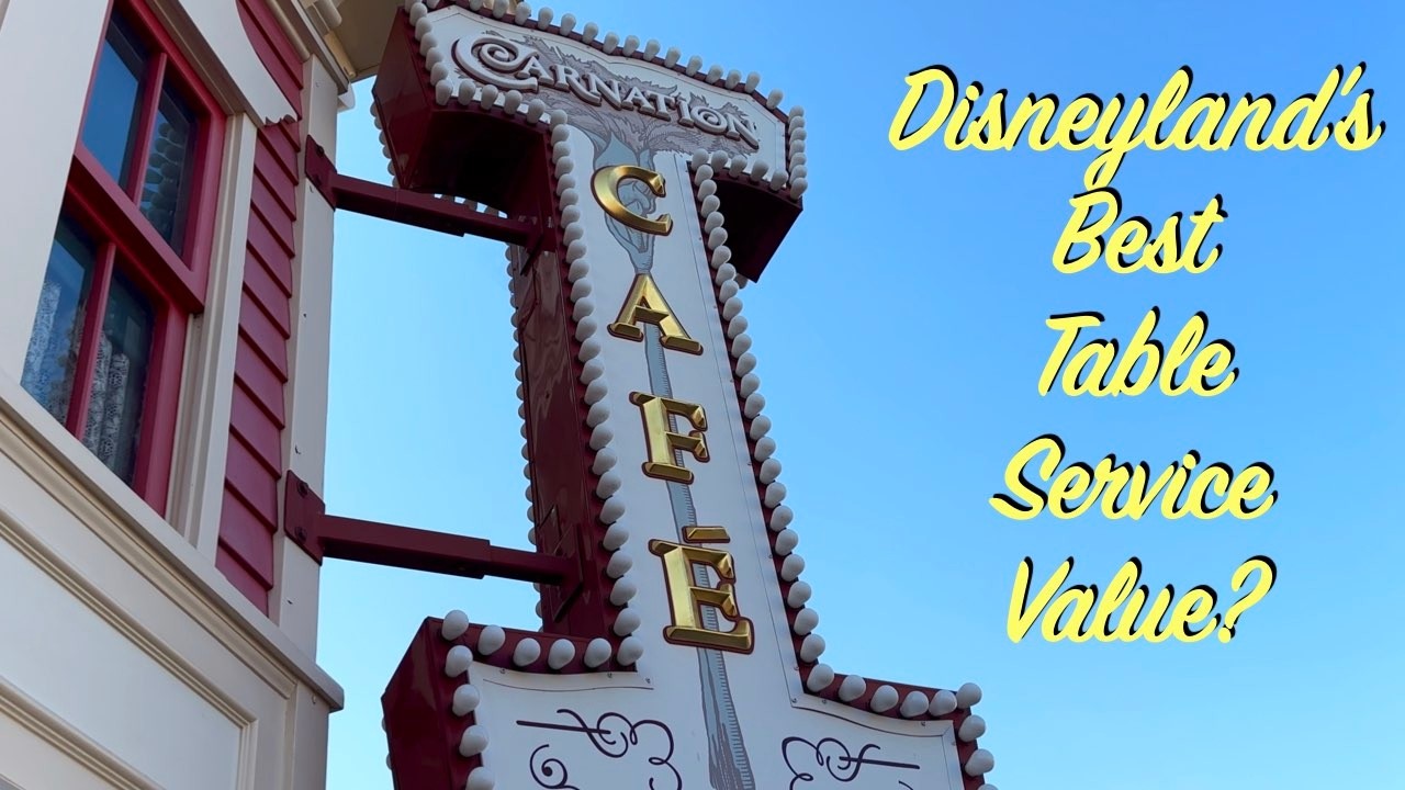 Carnation Cafe Review - Disneyland