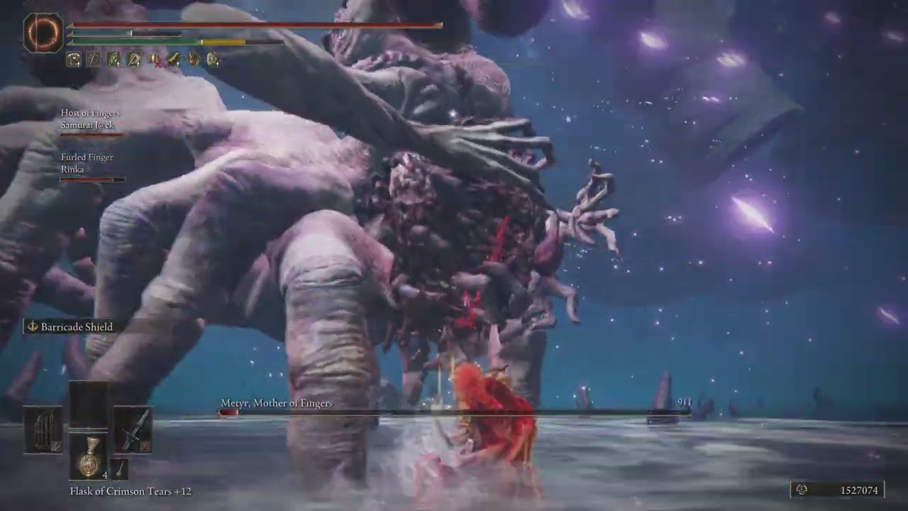 Elden Ring - Metyr, Mother of 10 second AoEs